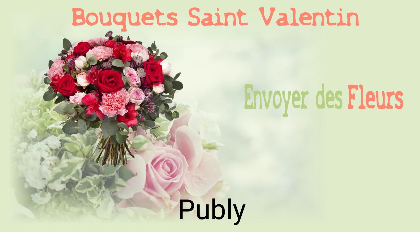 Roses de Saint-Valentin livrées à Publy