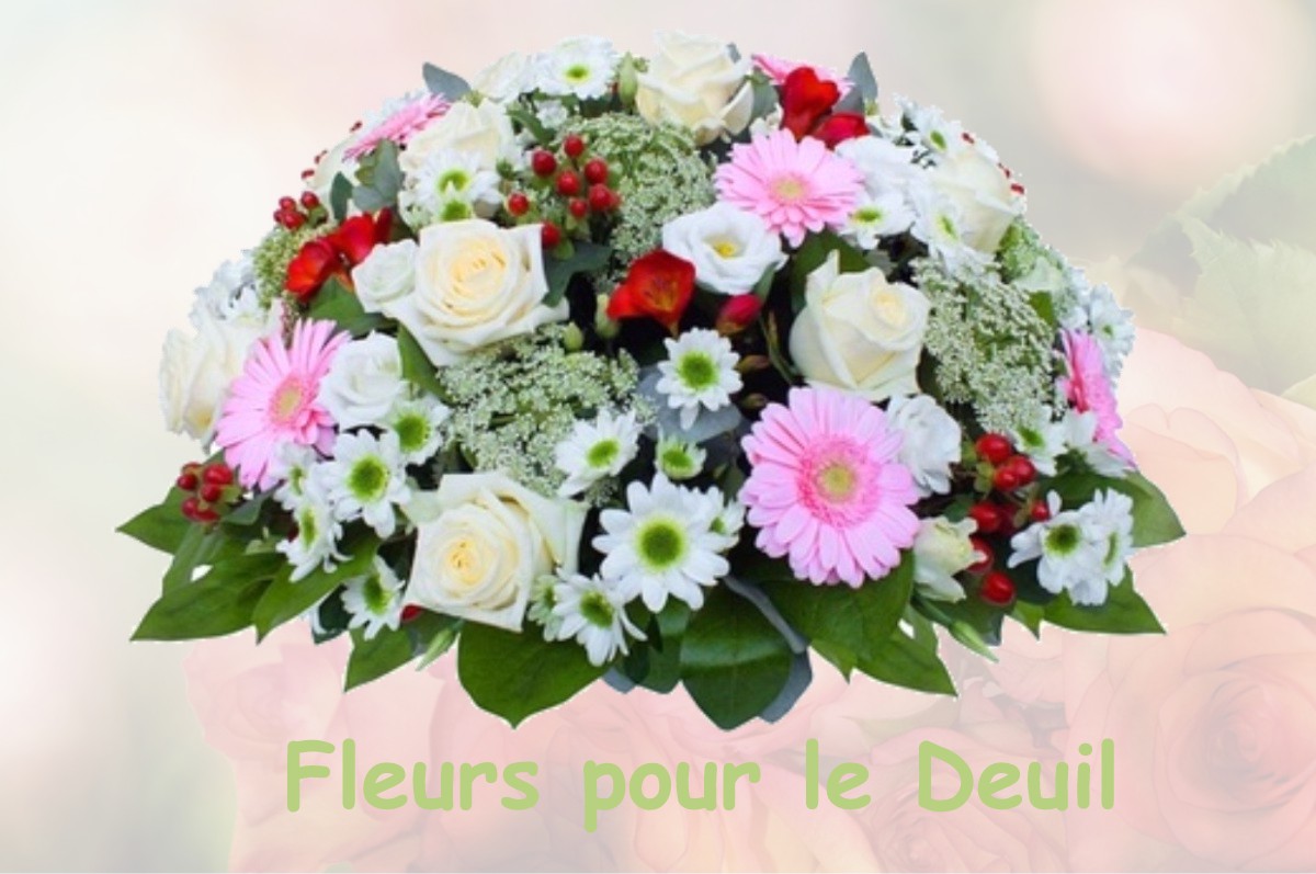 fleurs deuil PUBLY